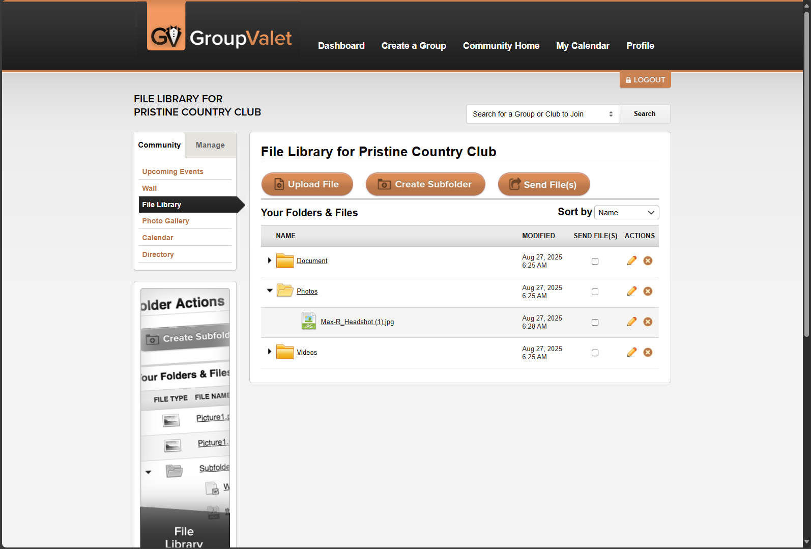 Current File Library Desktop